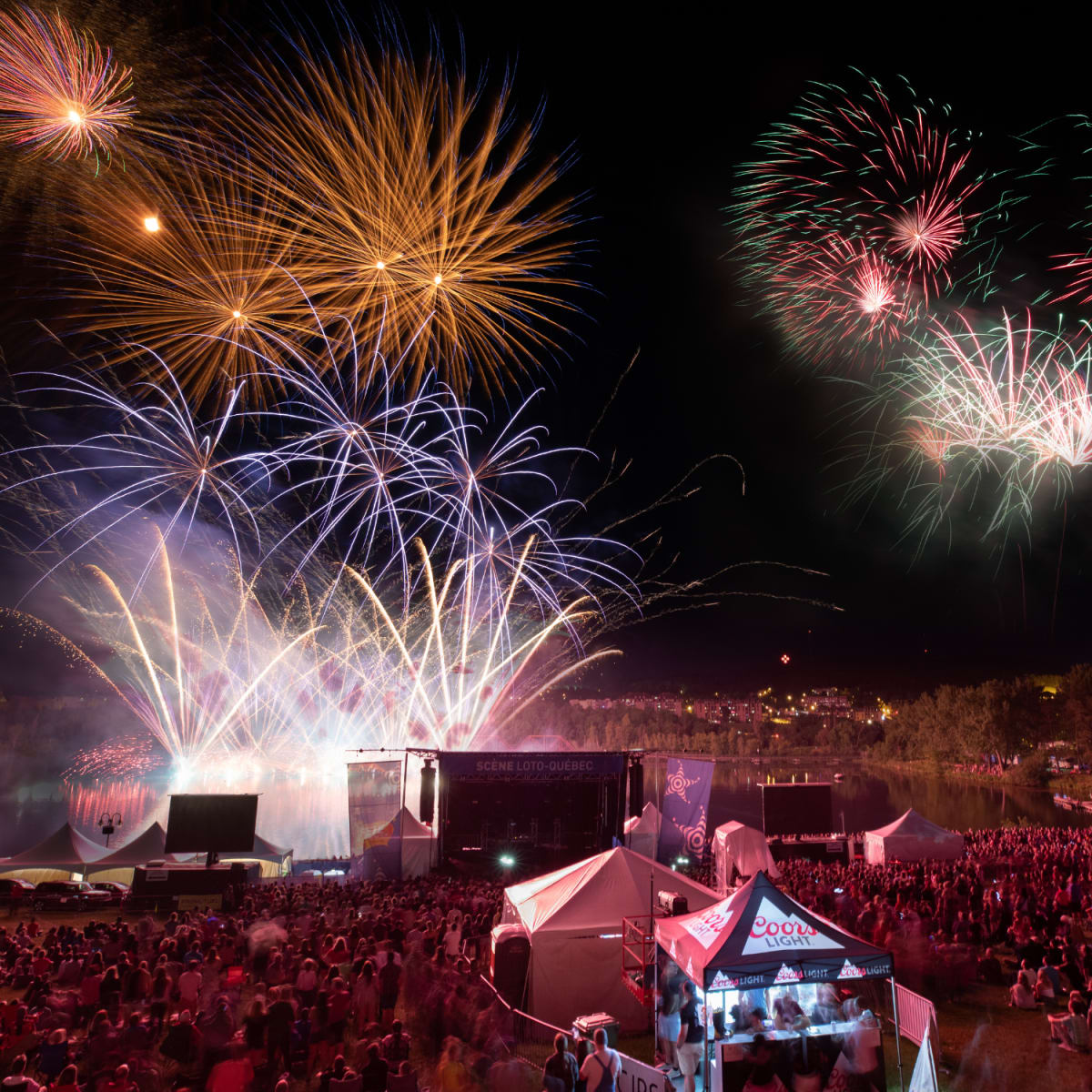 fireworks.