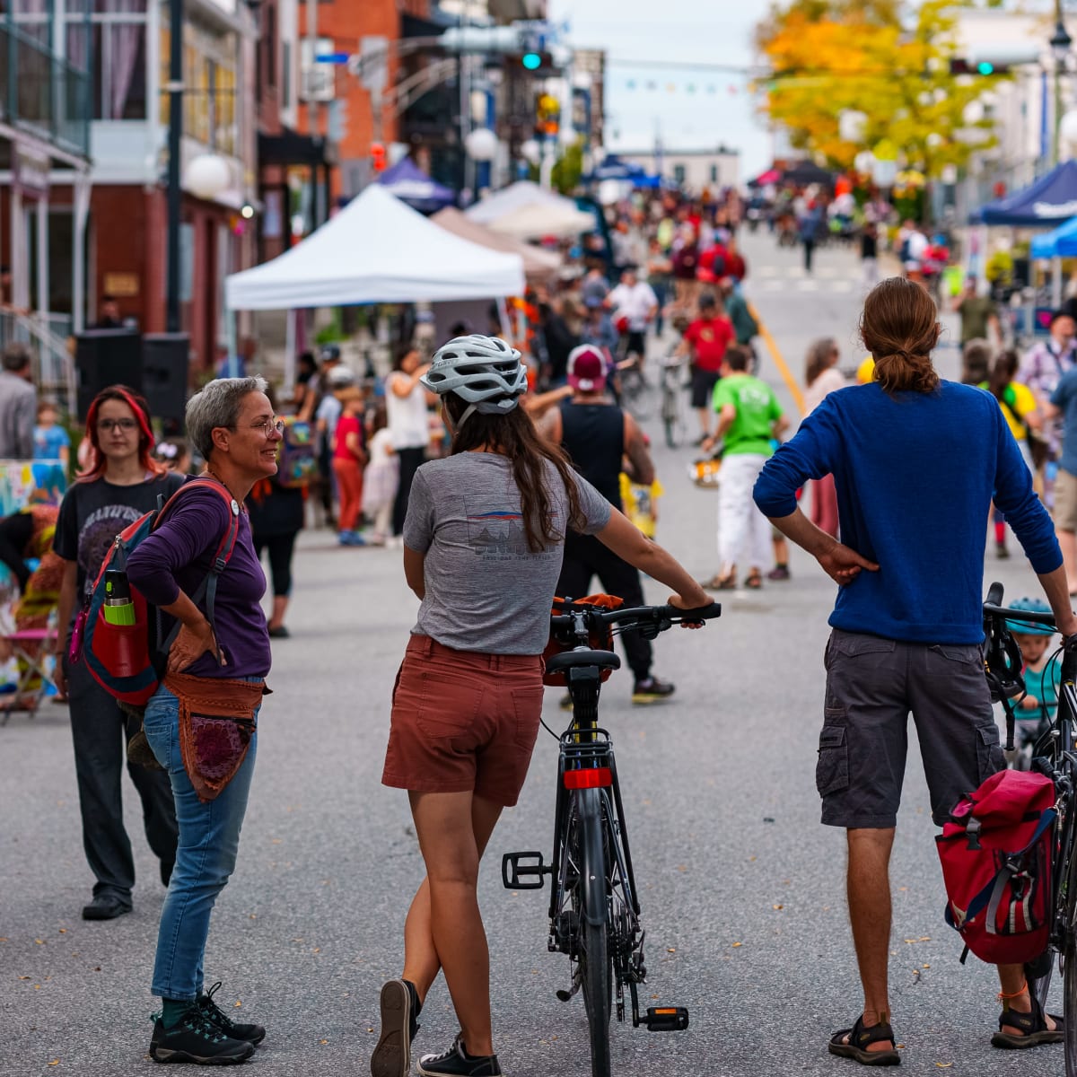 Fête du vélo de Sherbrooke.
