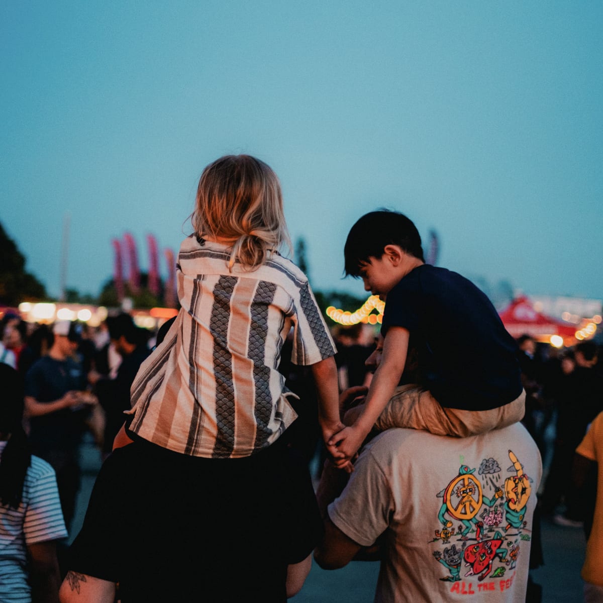 Family atmosphere at Fiesta Latina