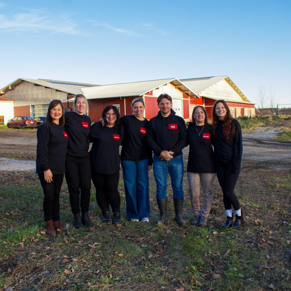 Workers for Fromagerie de l'Ancêtre.