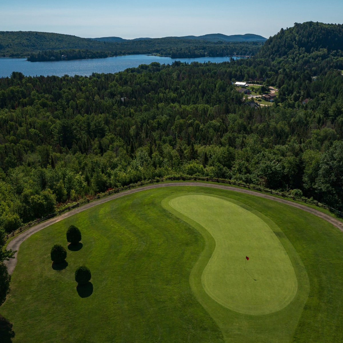 Aerial view of Golf Matha.
