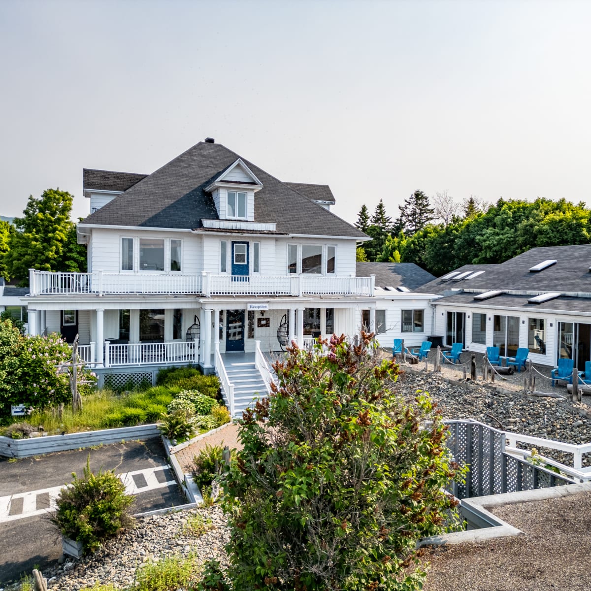 Aquamer Hotel in the Gaspésie region.
