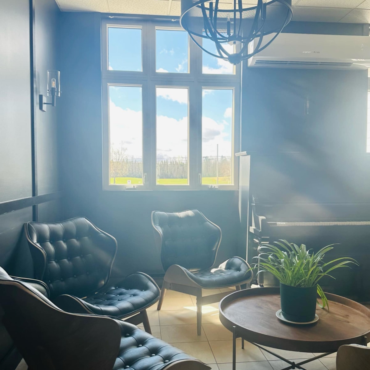 Espace lounge.