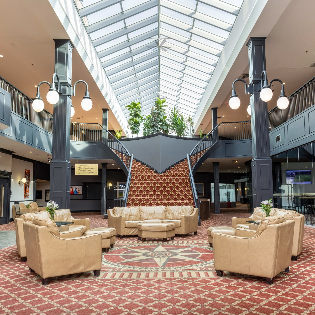 Lobby, Hôtel Rimouski.