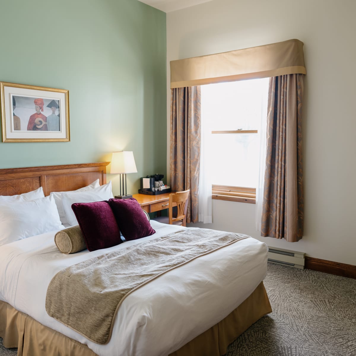 The Tadoussac hotel.