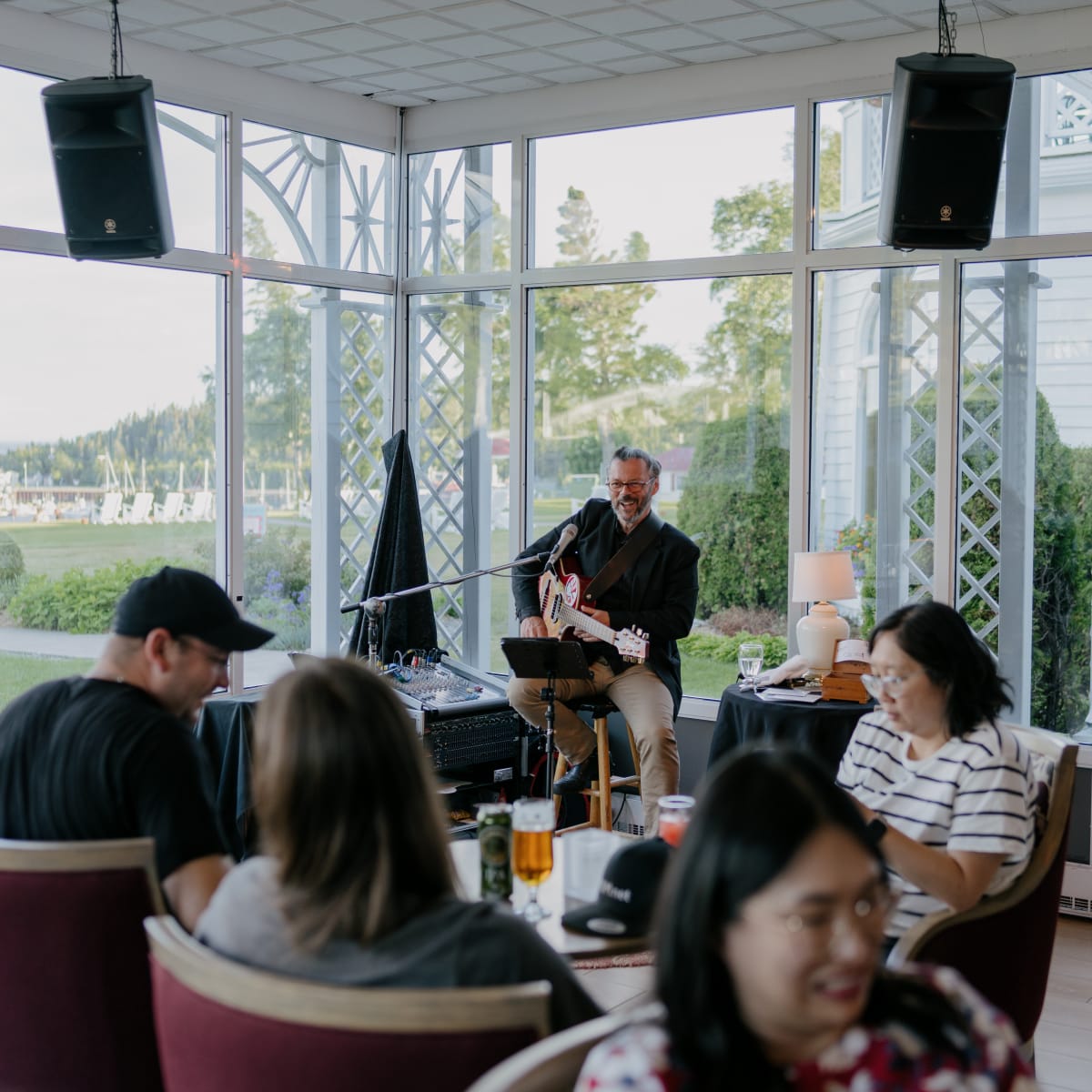 The Tadoussac hotel.