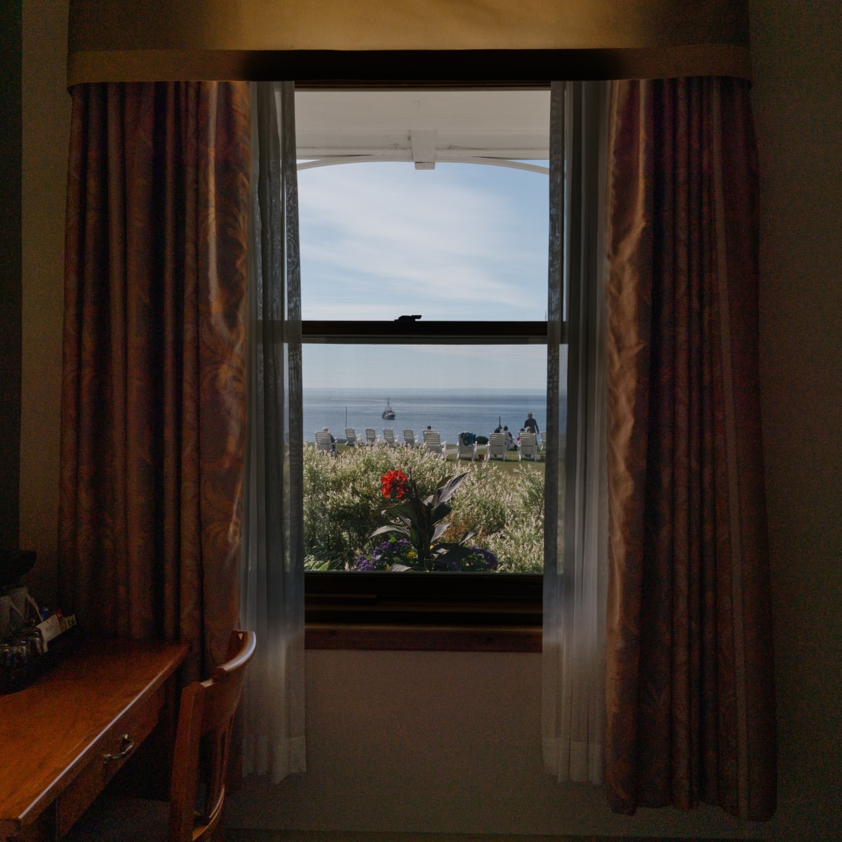 The Tadoussac hotel.