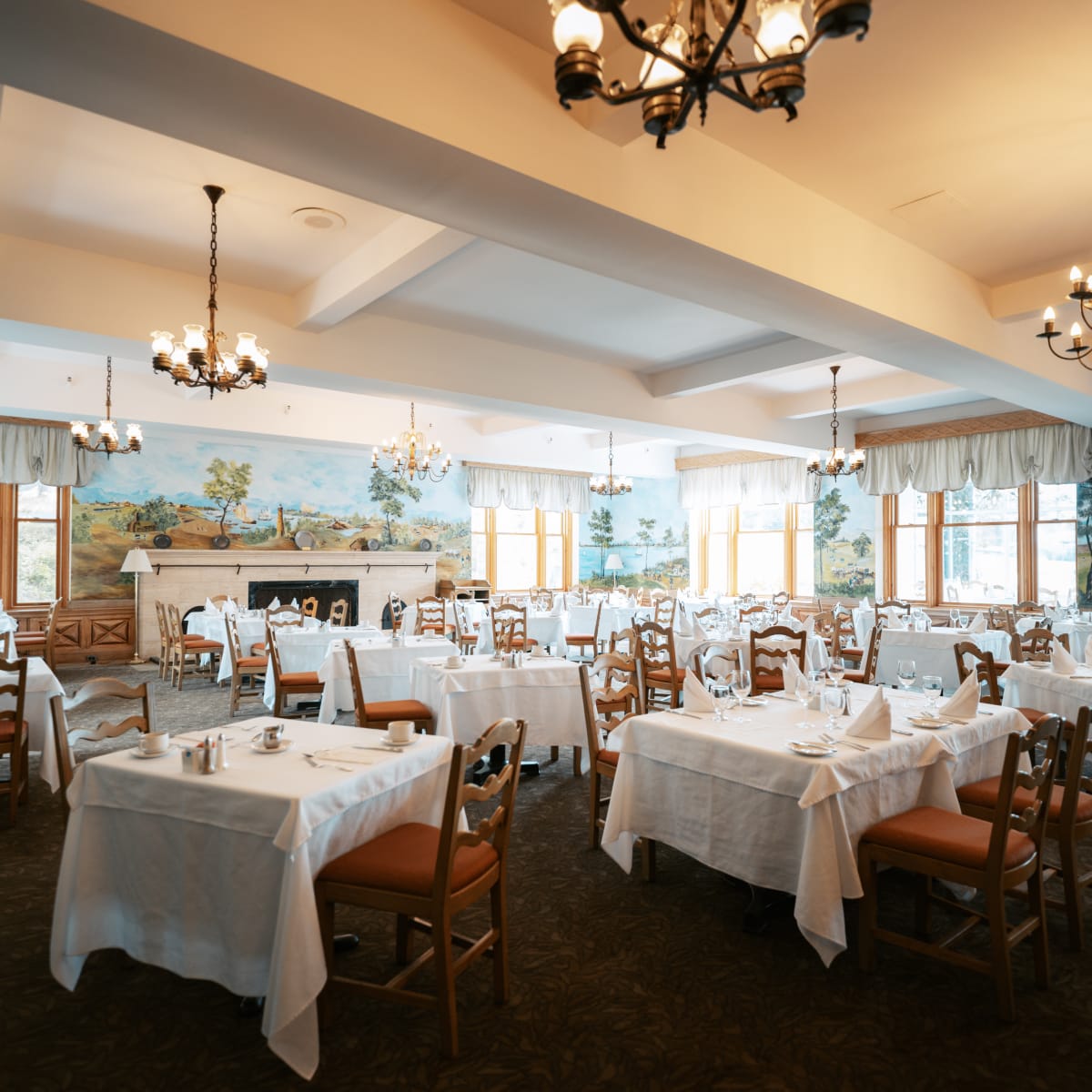 The Tadoussac hotel.