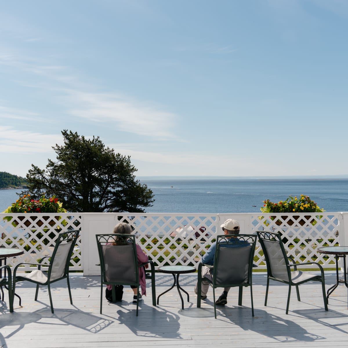 The Tadoussac hotel.