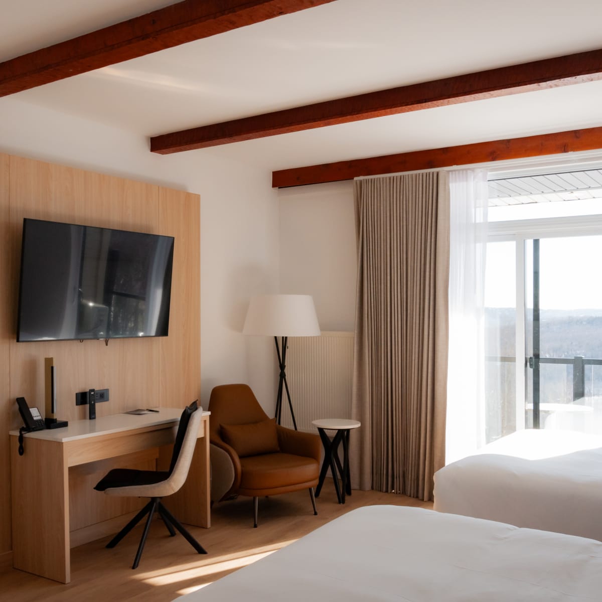 Chambre d'hôtel à l'Hôtel Mont Gabriel.