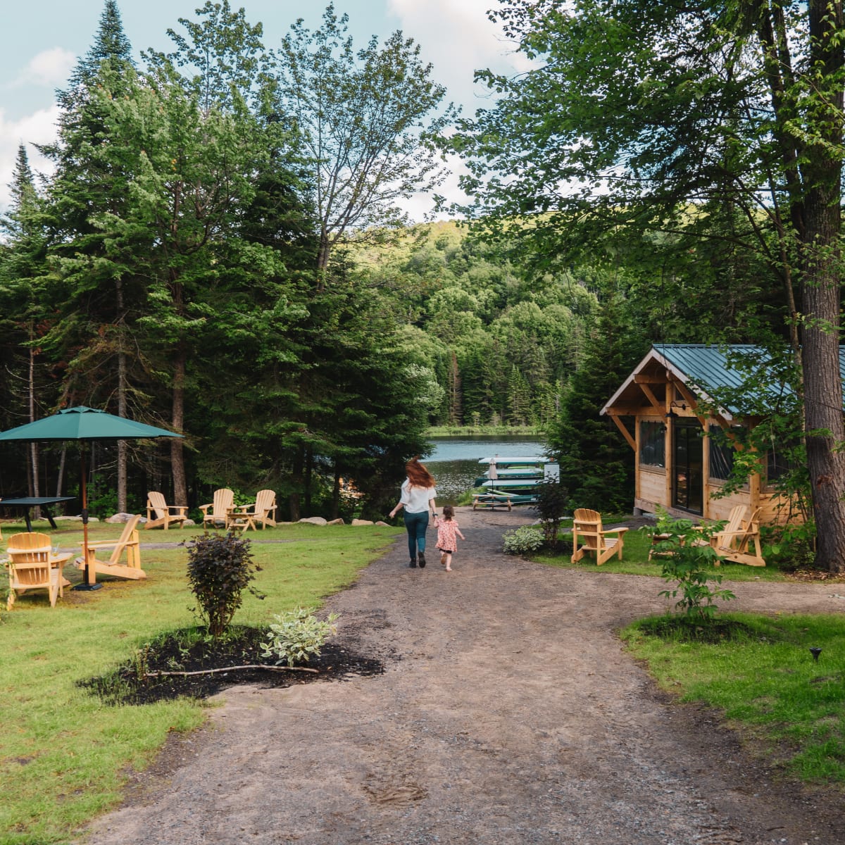 Huttopia Les Deux Lacs – Laurentides 