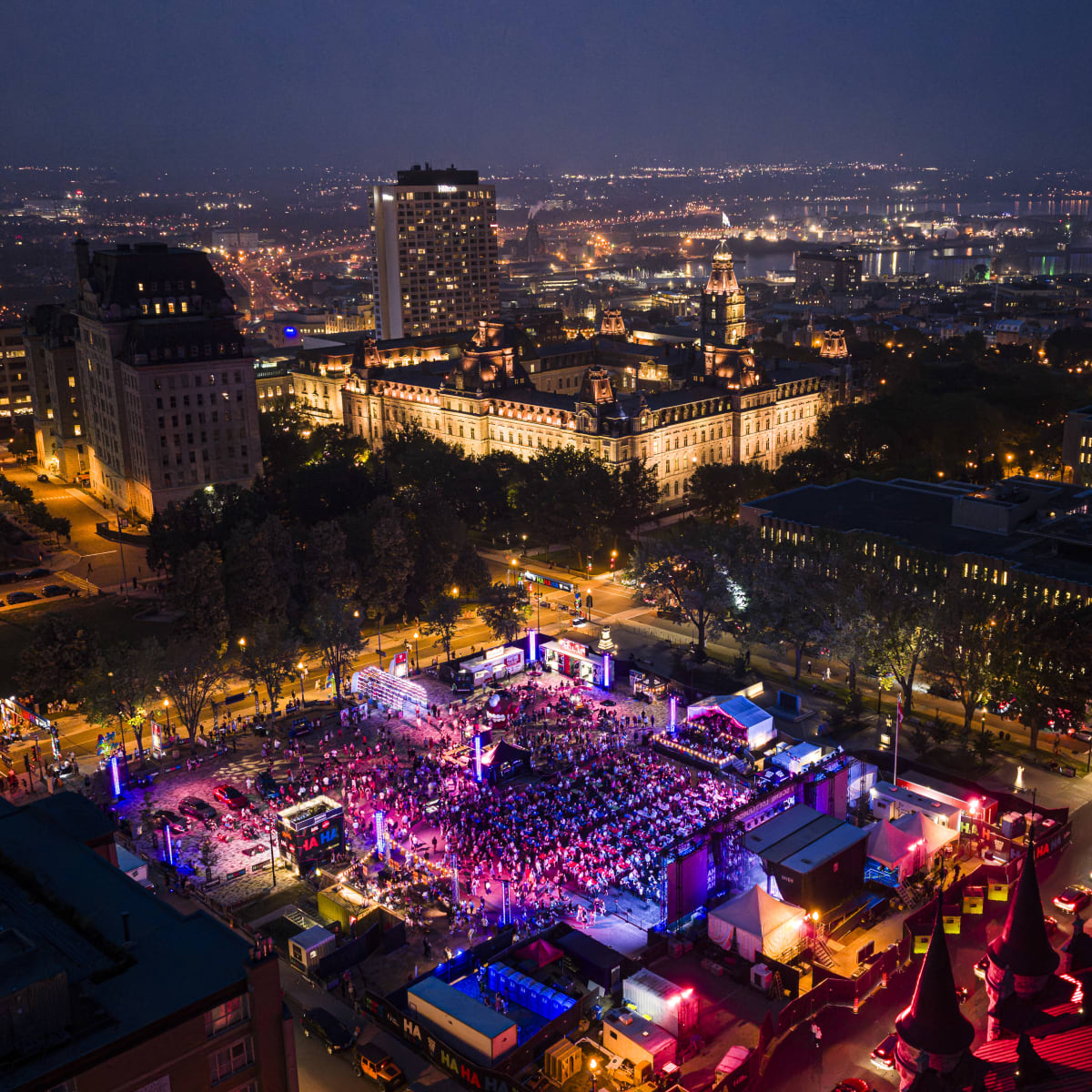 Juste pour rire Québec.