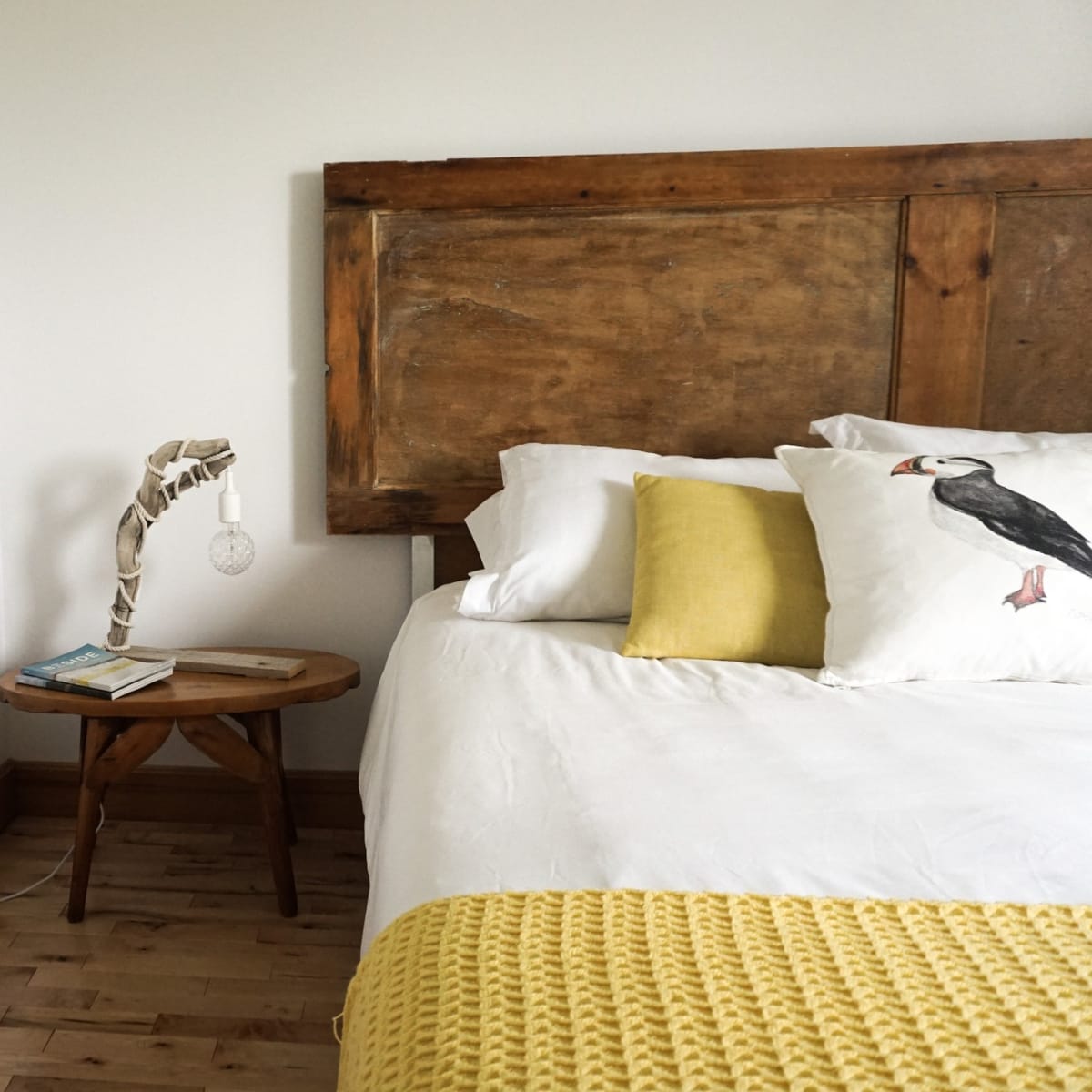 Bedroom at Auberge La Butte Ronde.