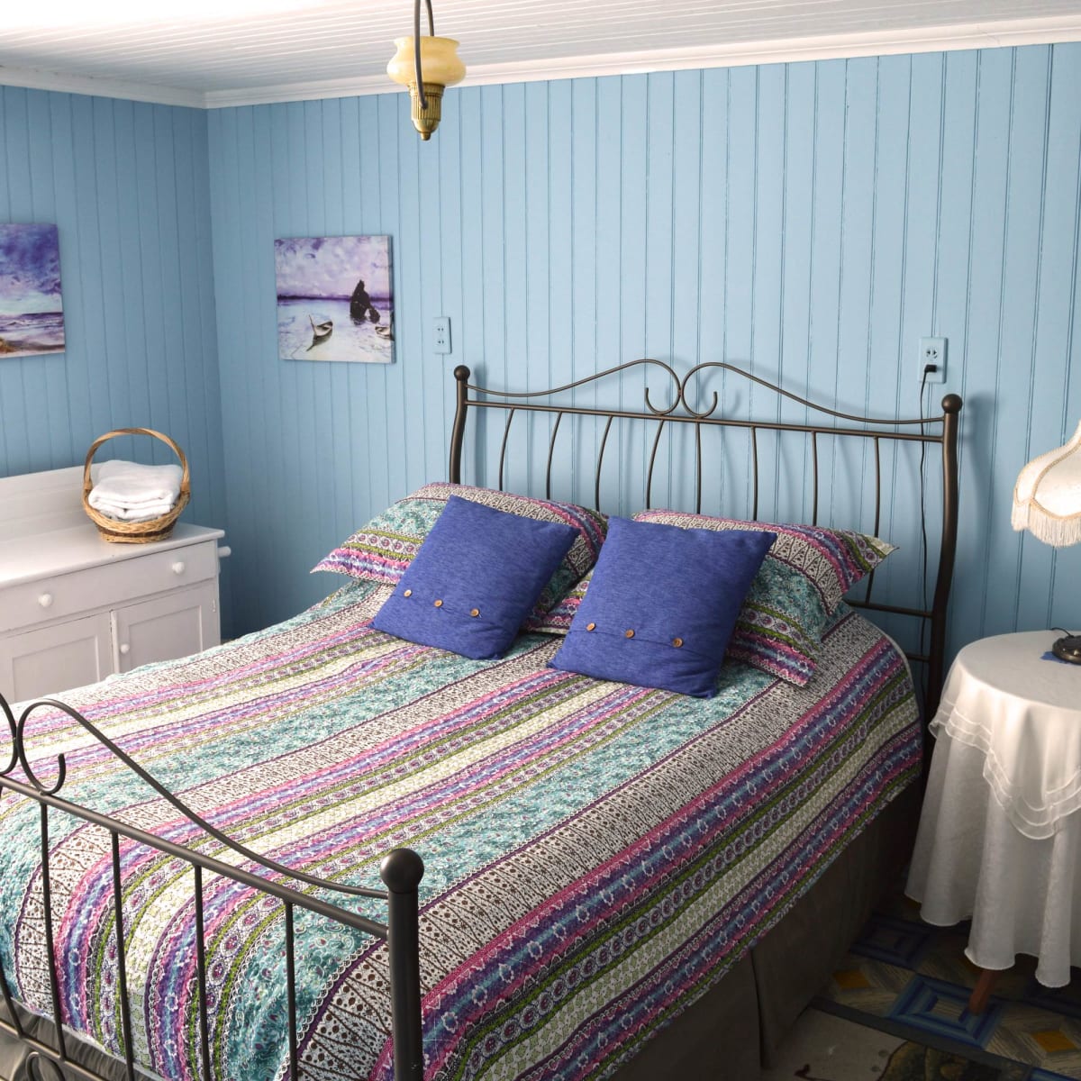 Chambre La Mer du gîte La Maison entre Mer et Montagnes.