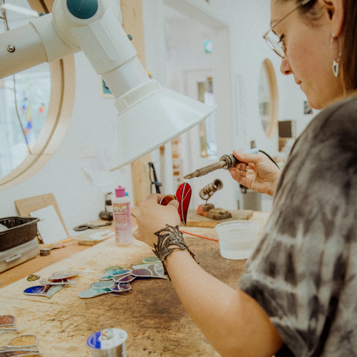 glass craft.