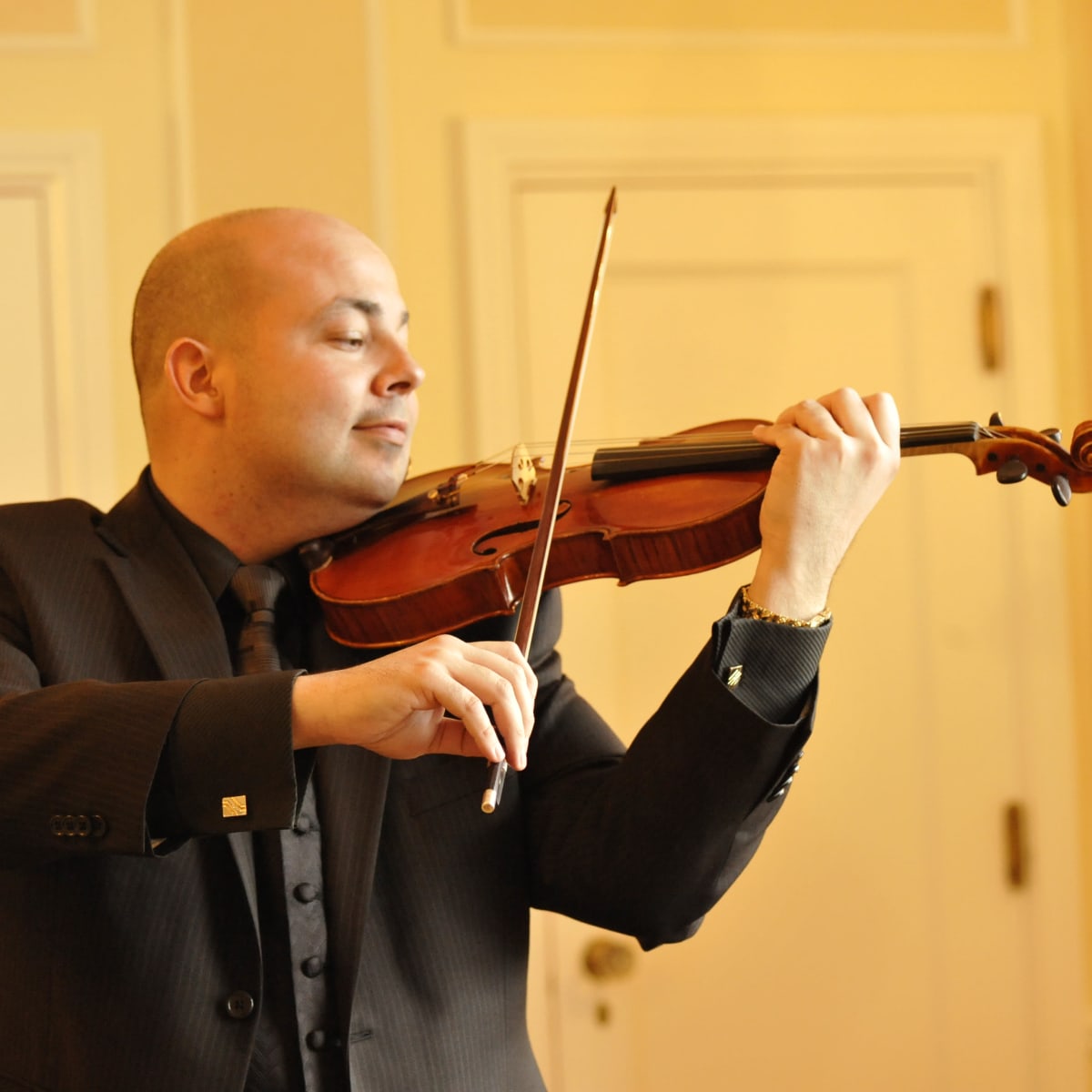 Violoniste Martin Verret.