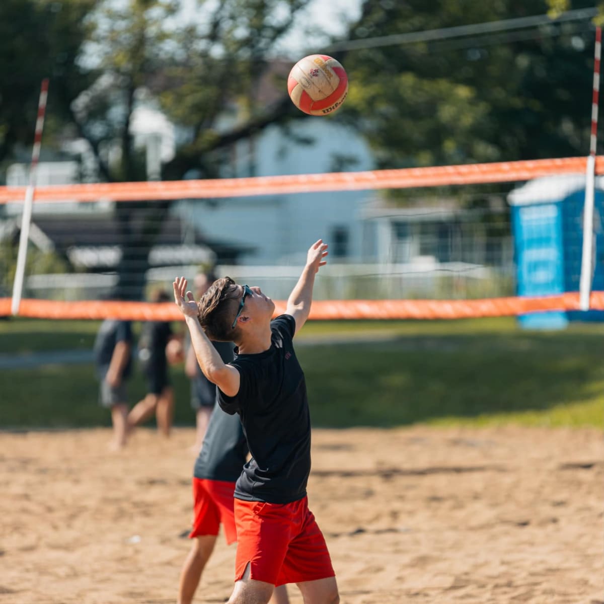 Volleyball - Le Shawi Beach.