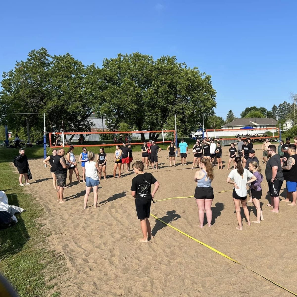 Volleyball - Le Shawi Beach.