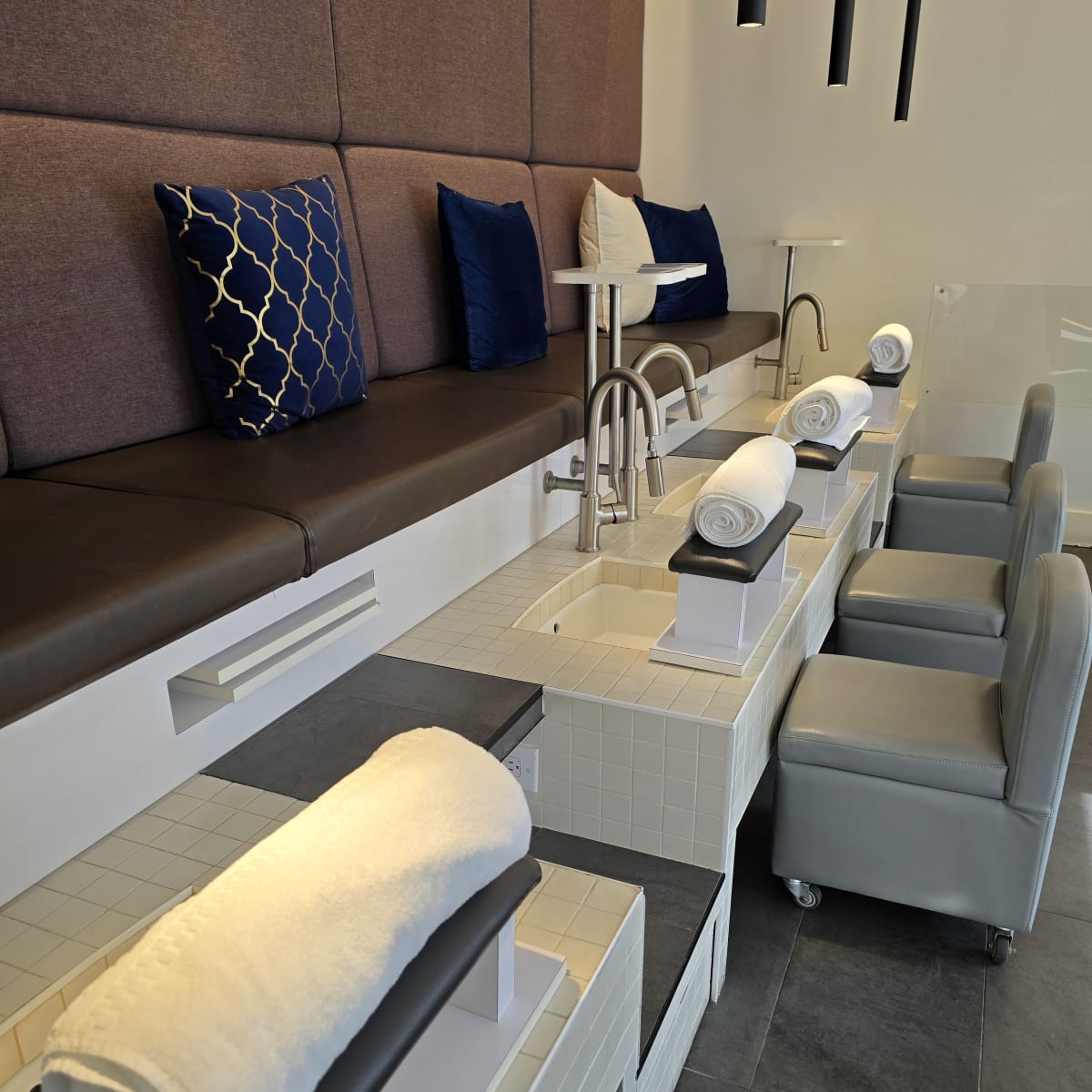 Pedicure at Spa Infinima.