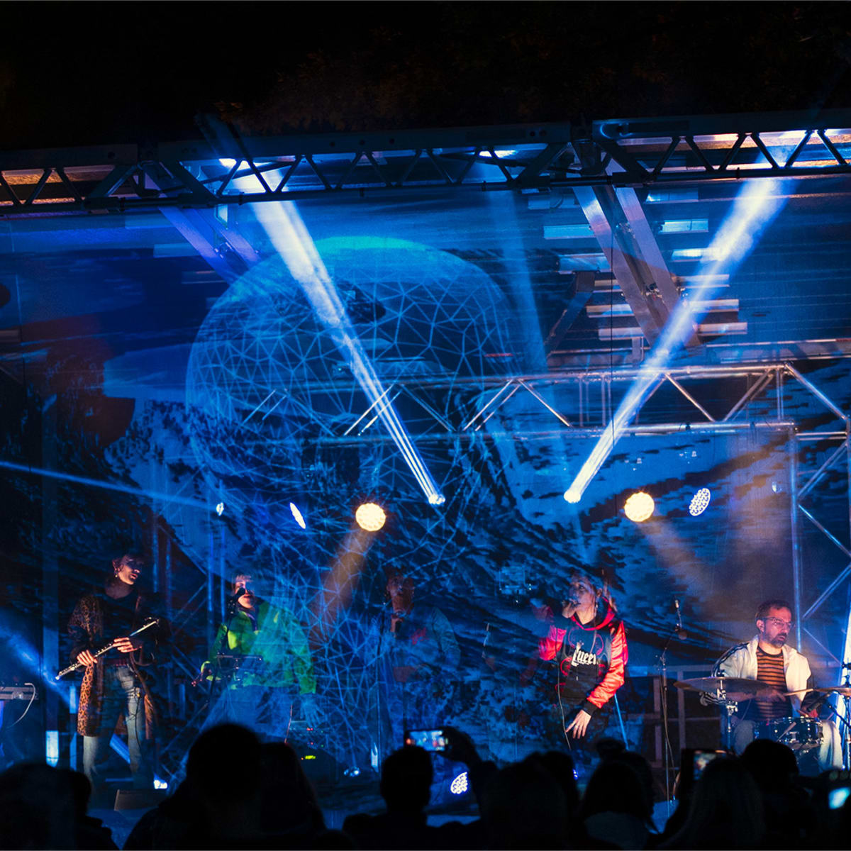 Scène au Lumifest Longueuil.