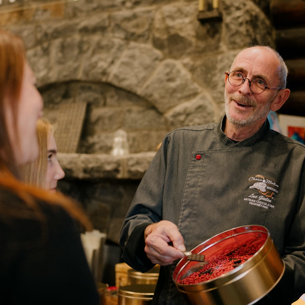 Artisan chocolatier.