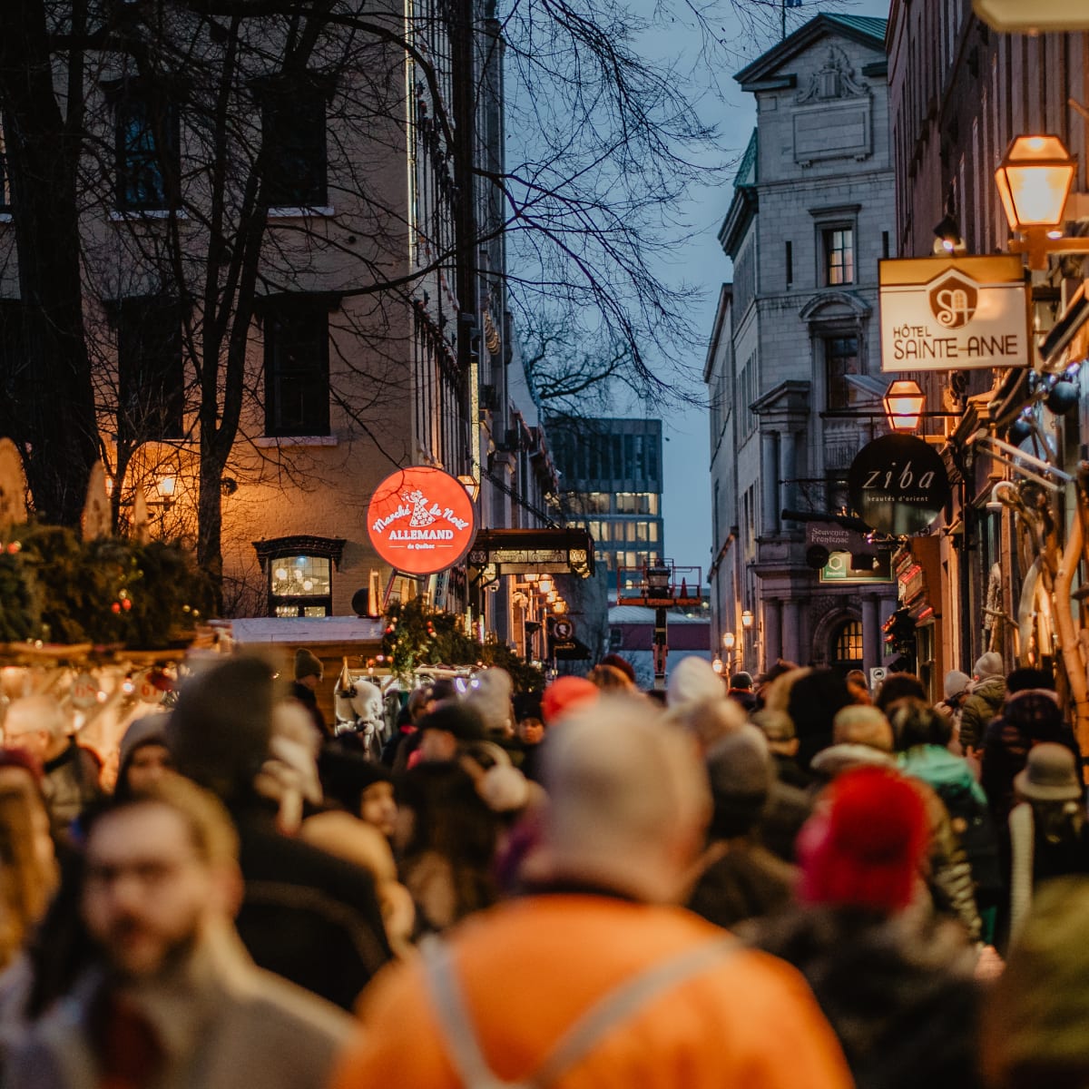 Quebec City German Christmas Market