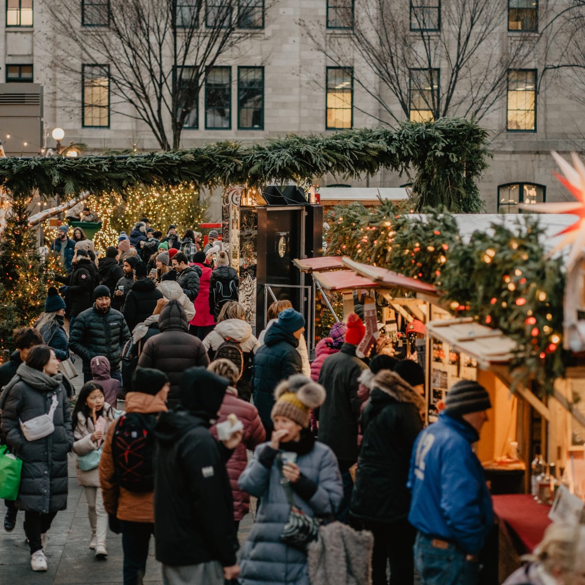 Quebec City German Christmas Market