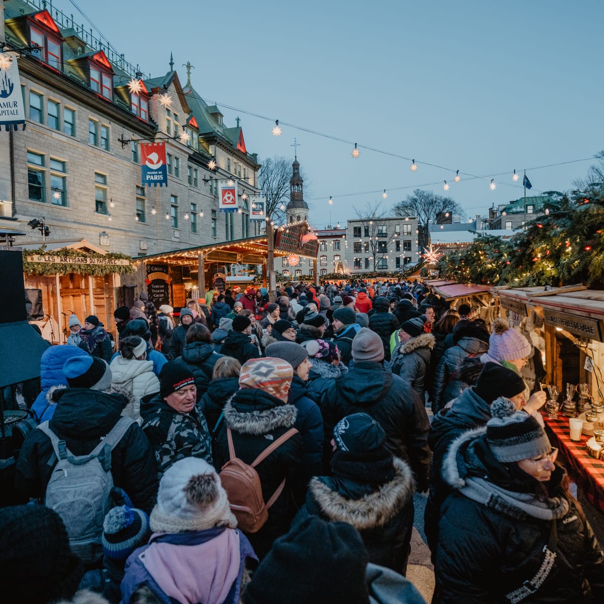 Quebec City German Christmas Market