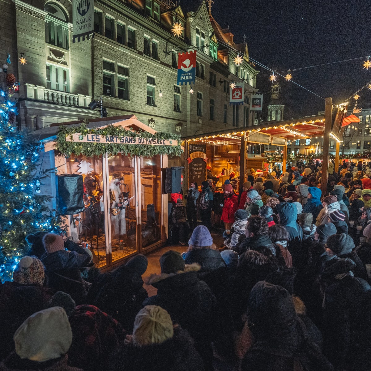 Quebec City German Christmas Market