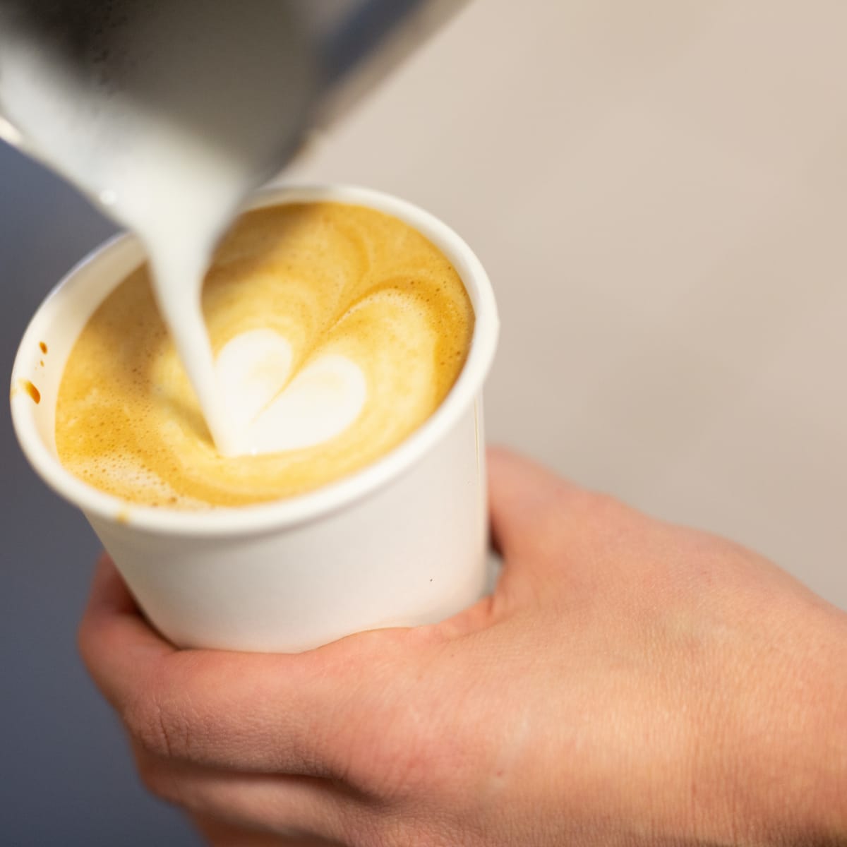 Prévost Christmas Market - A latte