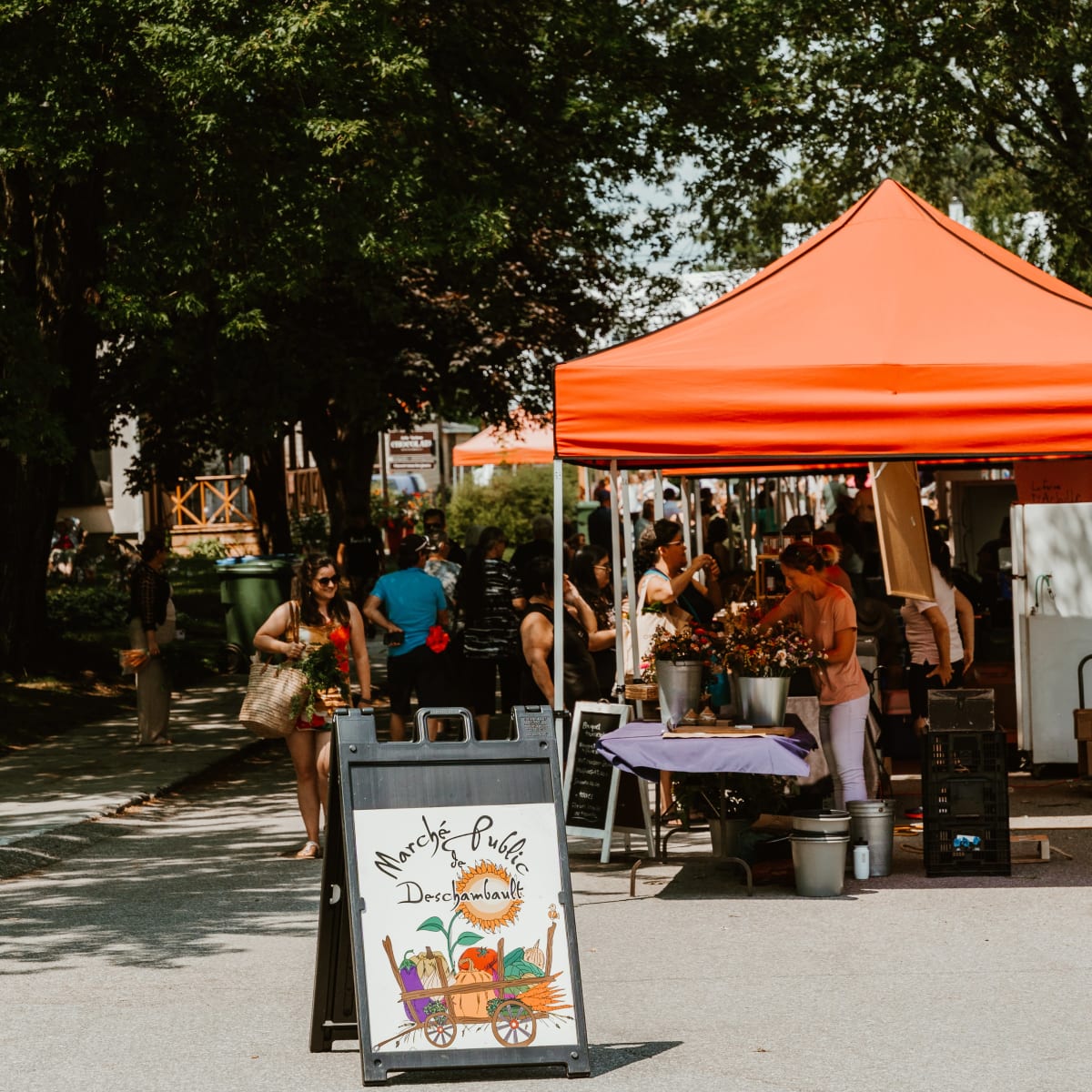 Marché public de Deschambault