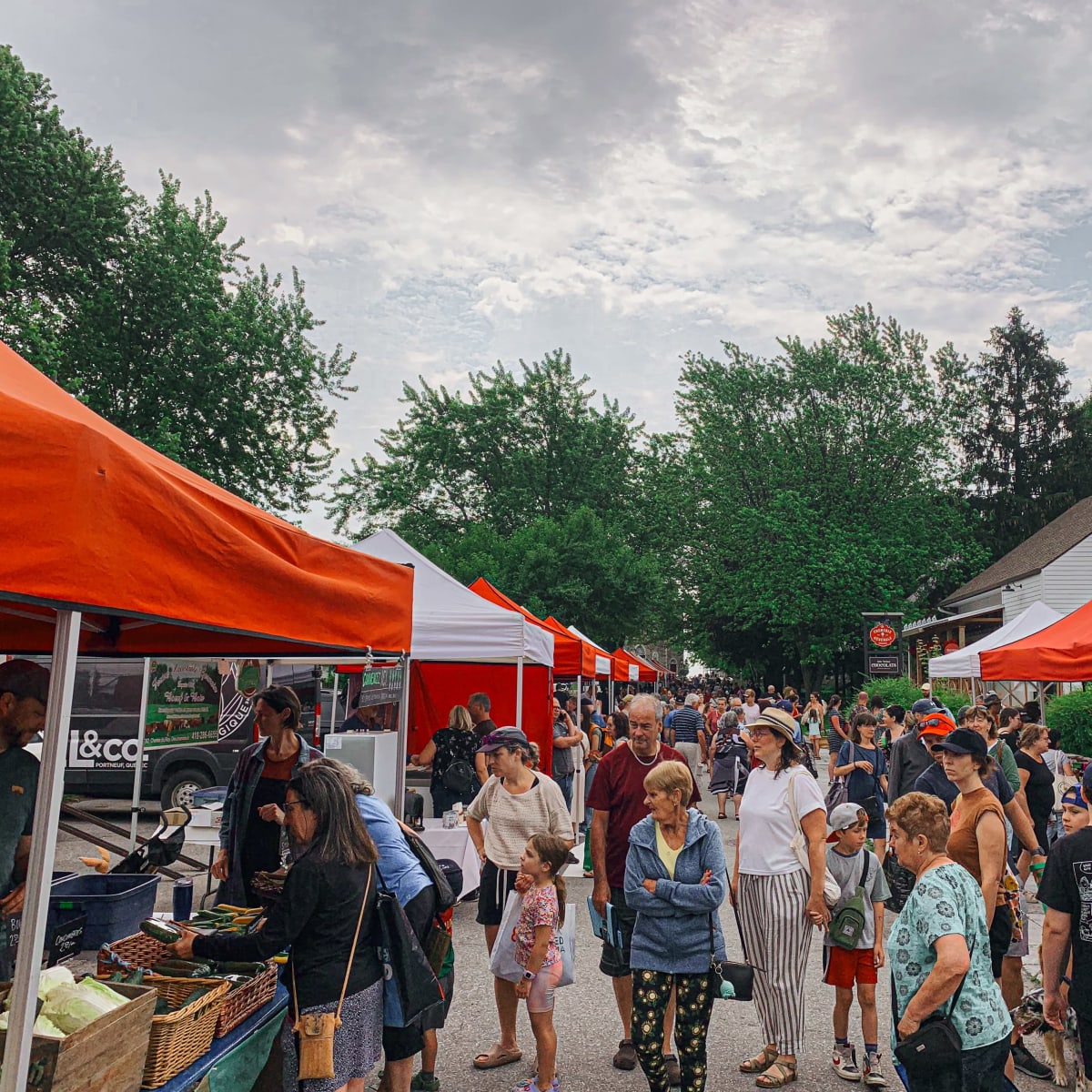 Marché public de Deschambault