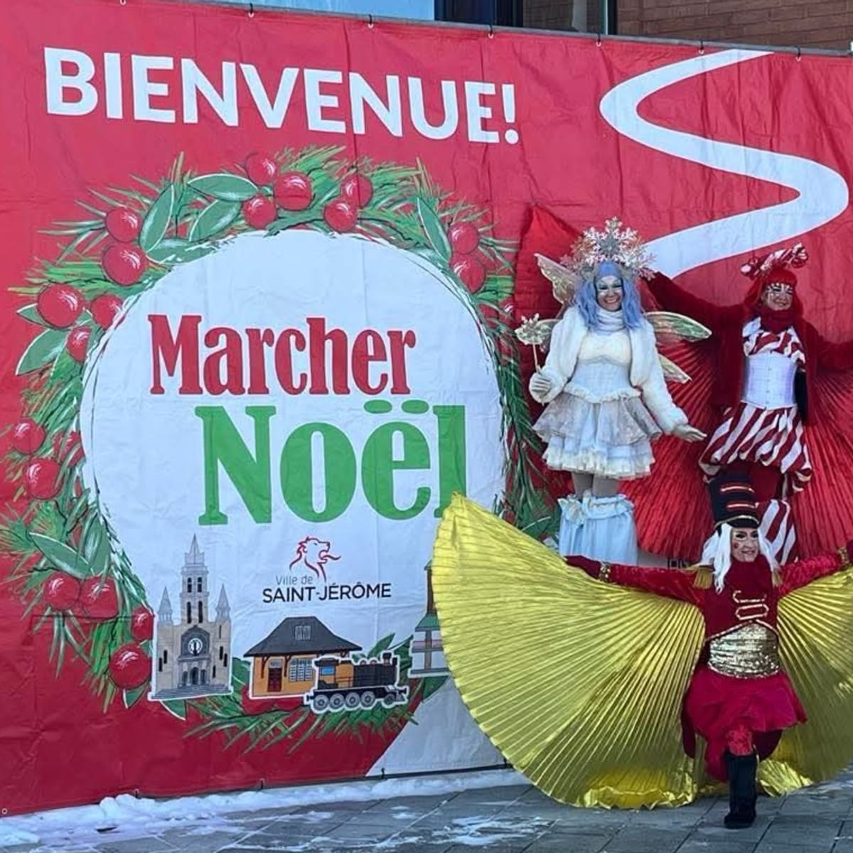 Marcher Noël à Saint-Jérôme