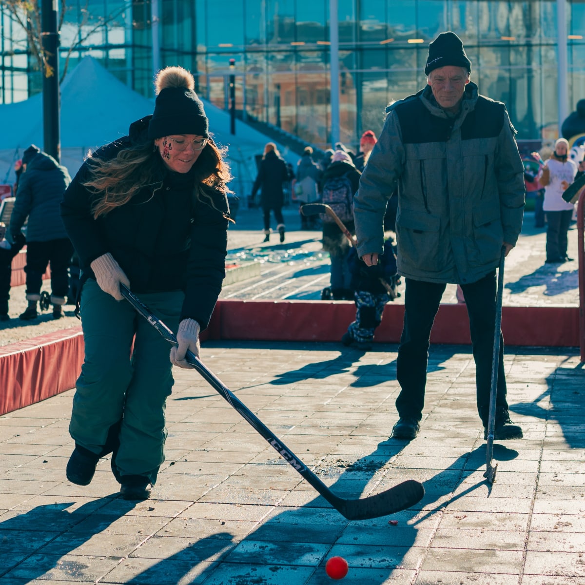 Marcher Noël à Saint-Jérôme