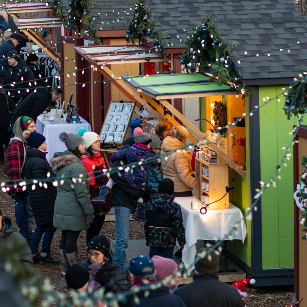 Marché de Noël de Terrebonne.