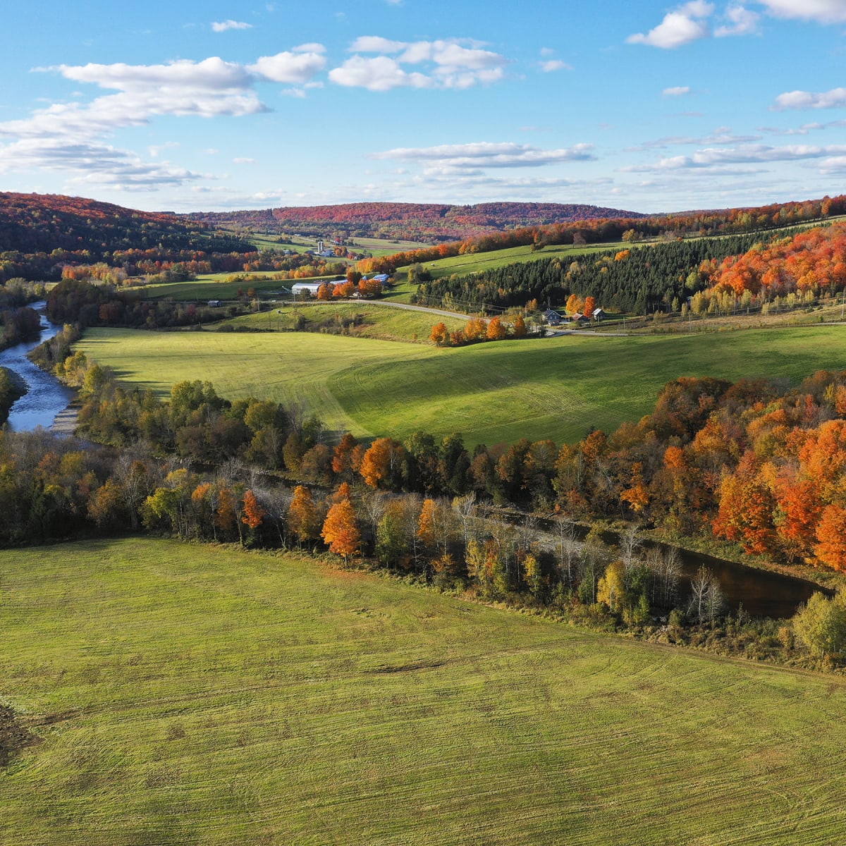 What to do this fall in Centre-du-Québec - Picturesque fall landscape in the Centre-du-Québec
