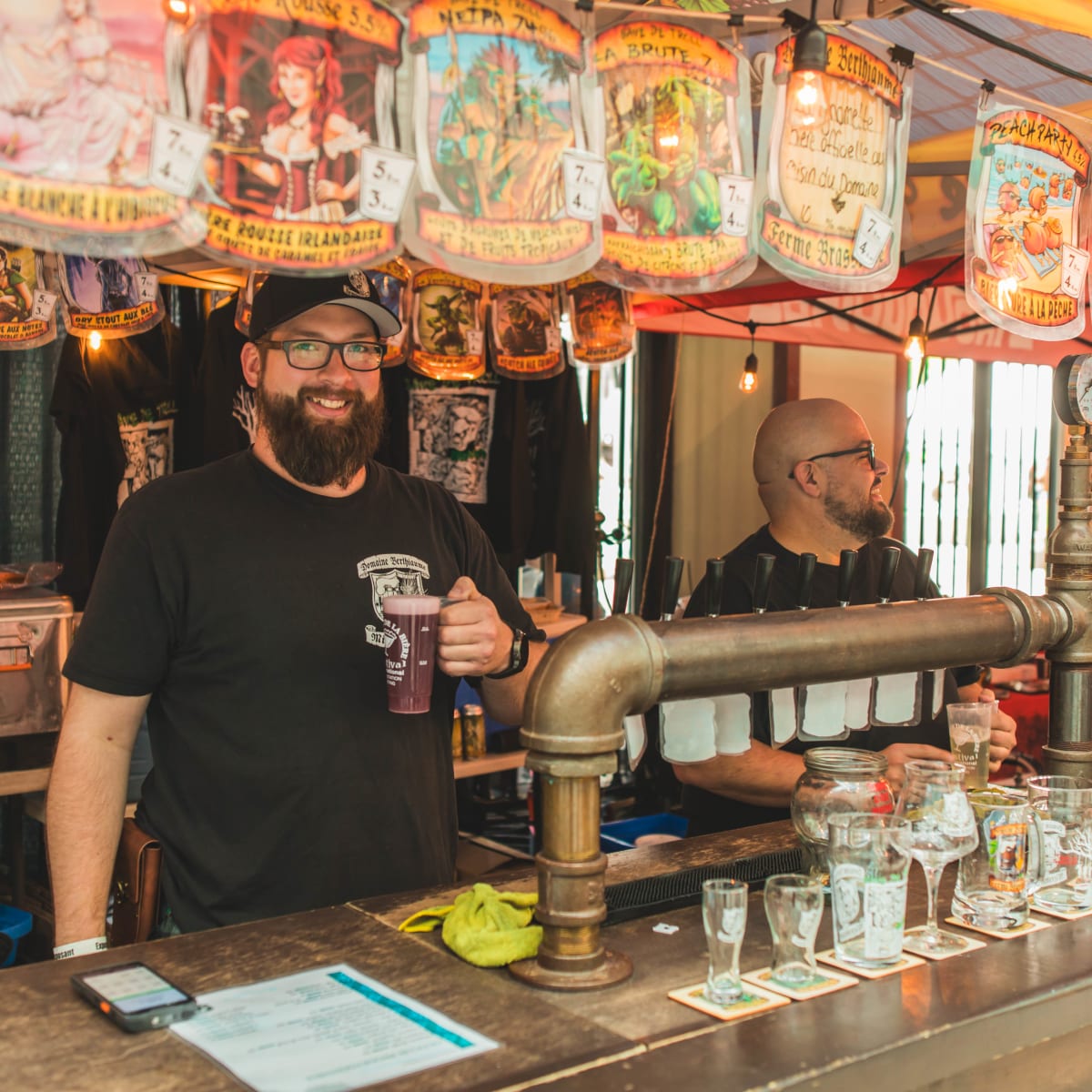 Stand de bières