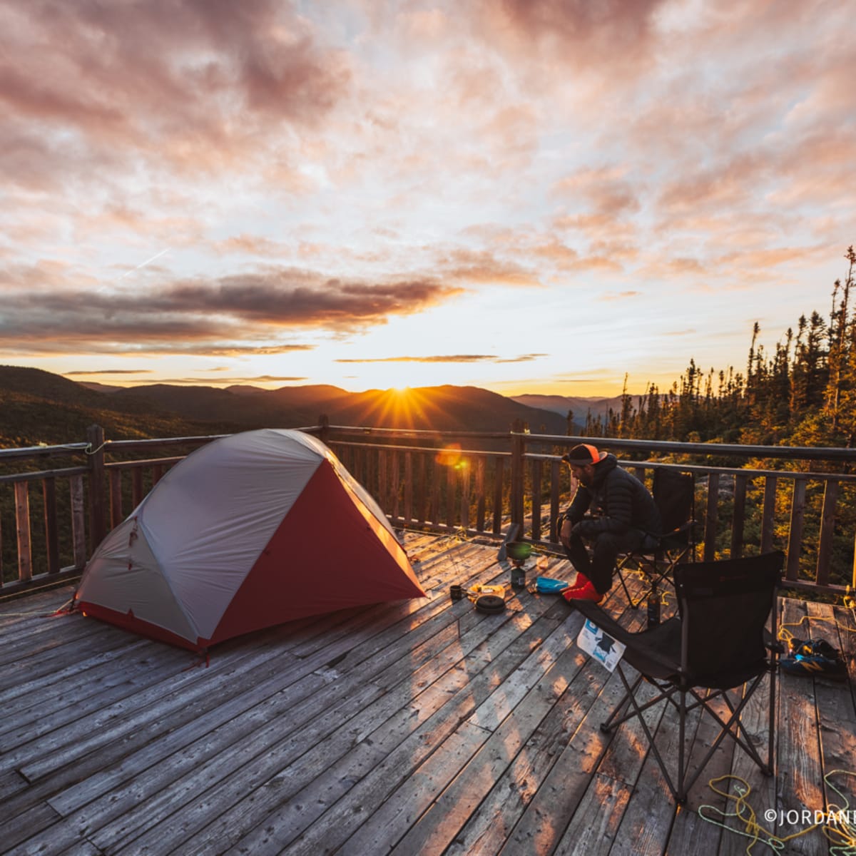 Camping - Mont Edouard.