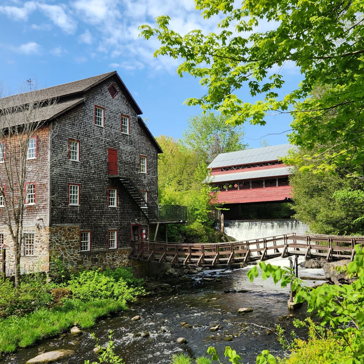 Exterior of the Ulverton Wool Mill