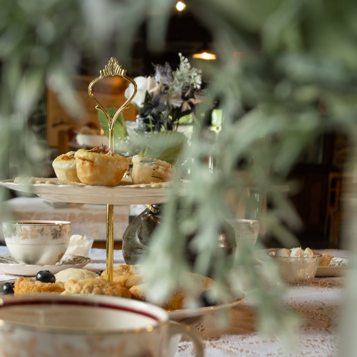 English tea service