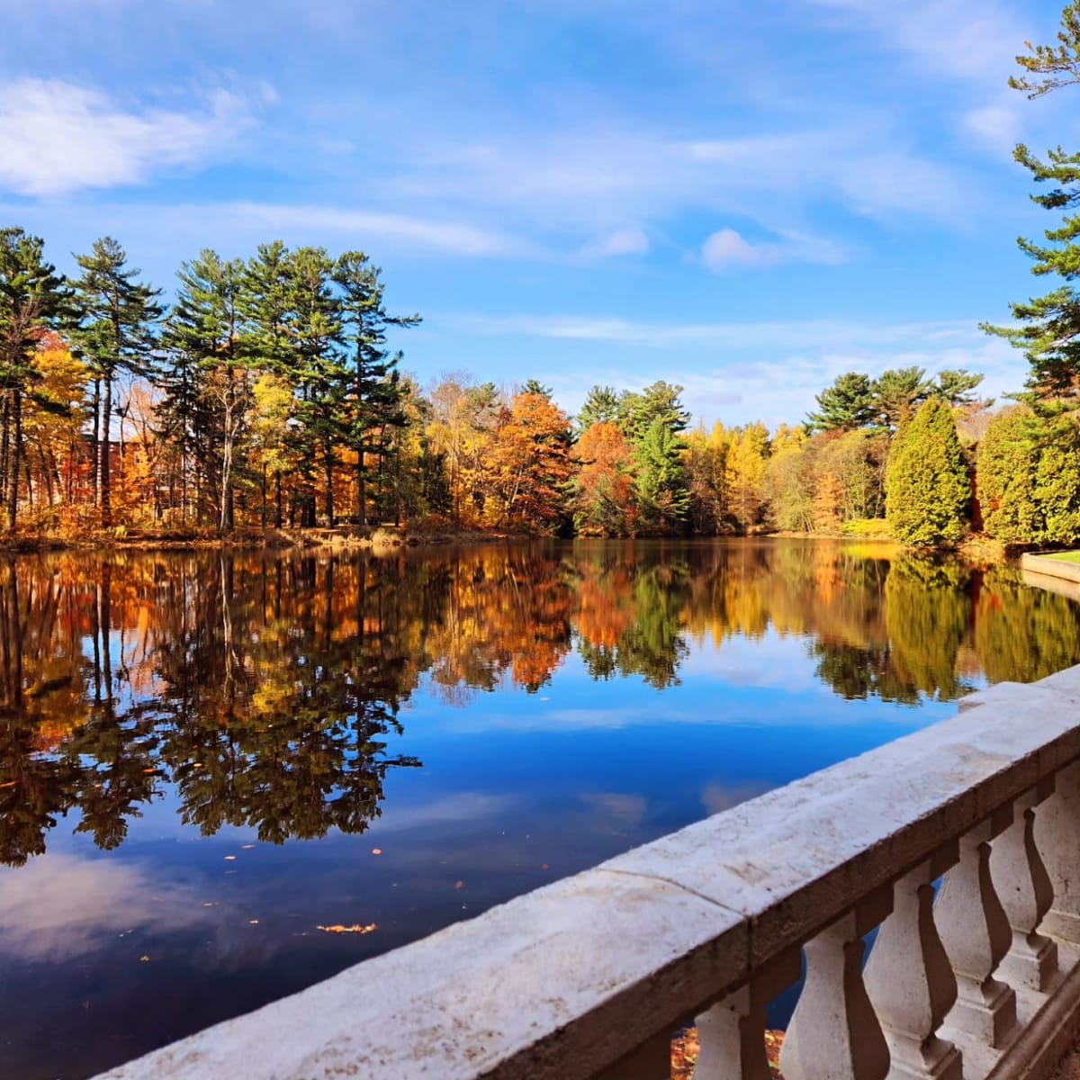 Fall at Domaine seigneurial Sainte-Anne.