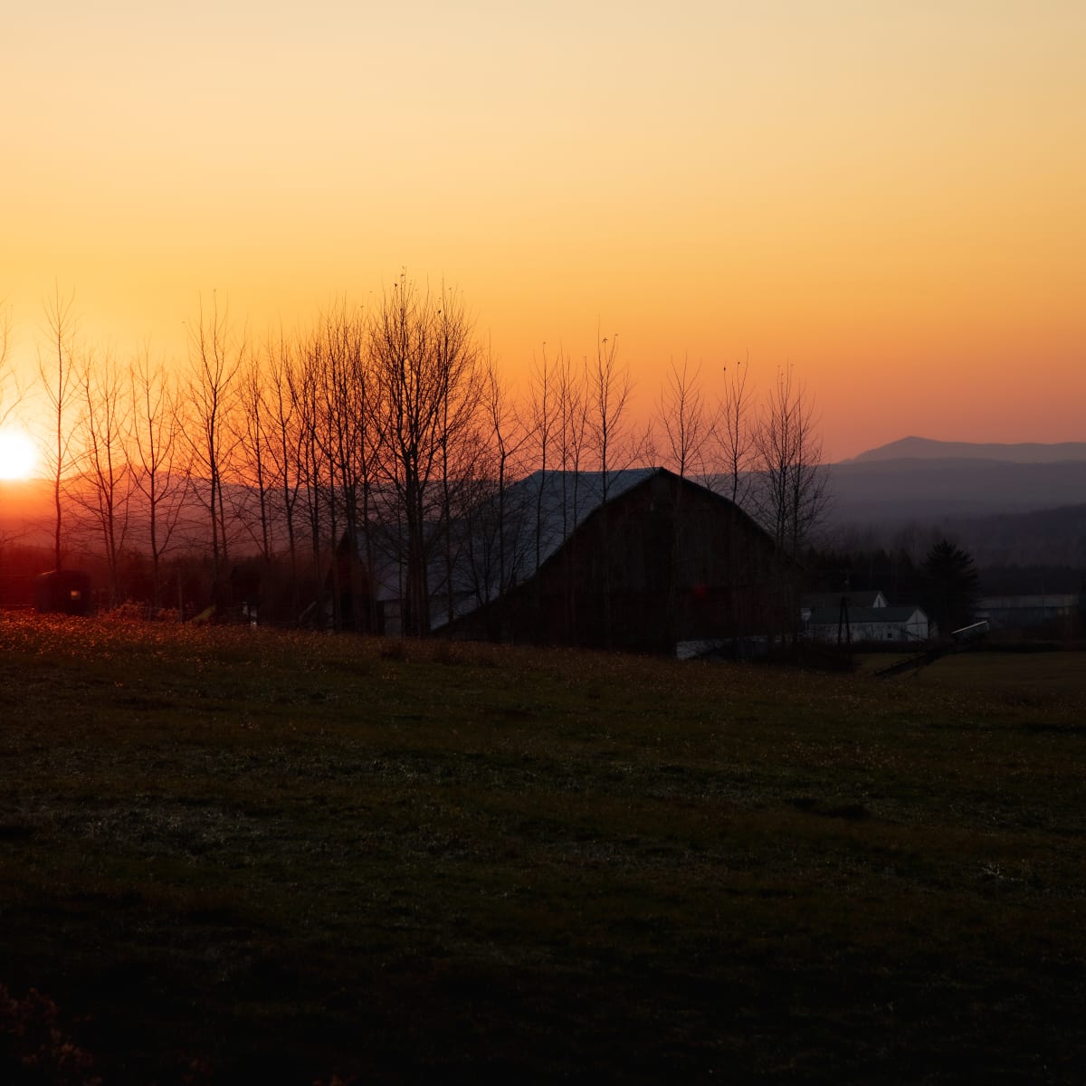 Municipalité d'Orford - Sunset