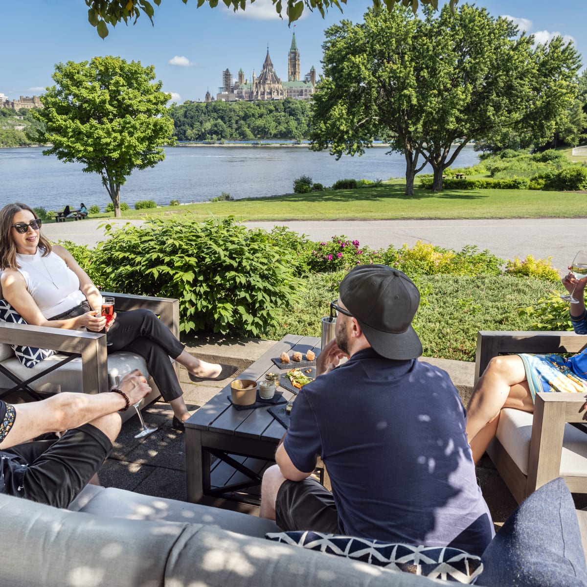Panorama Patio at the Canadian Museum of History