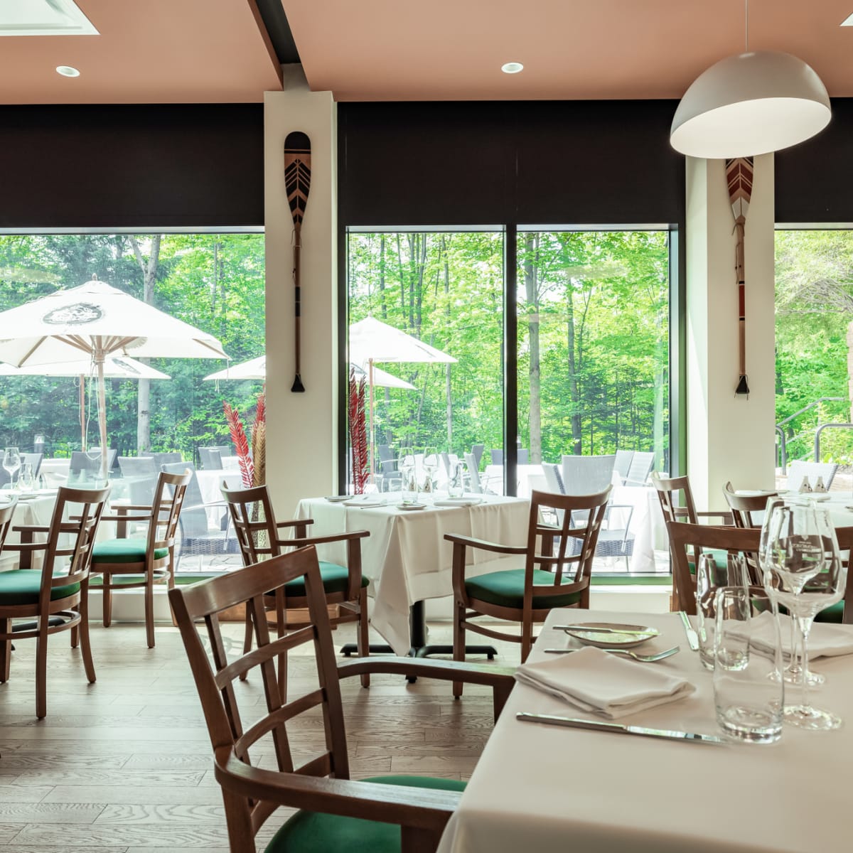 Restaurant La Traite de l’Hôtel-Musée Premières Nations.