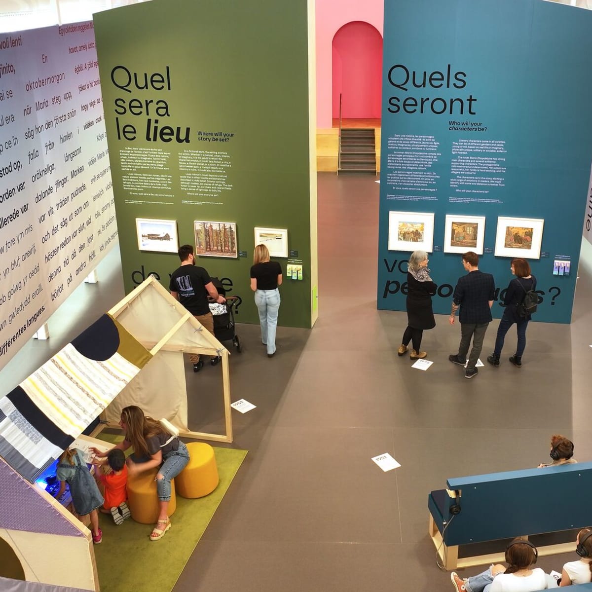 Exhibition at Musée Louis-Hémon.