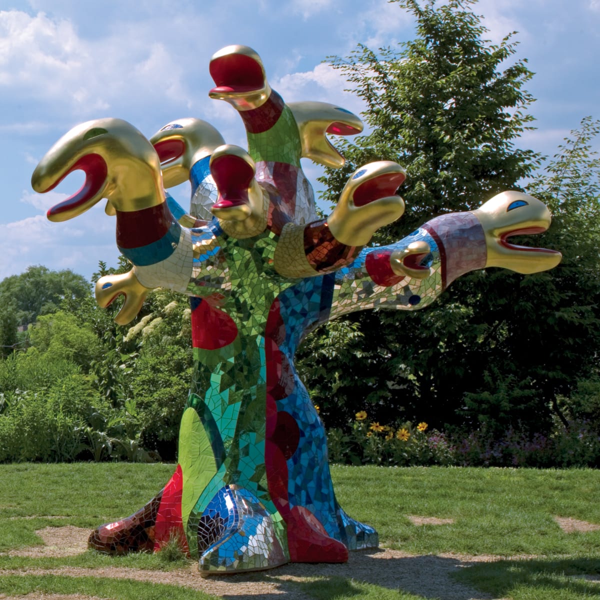 Snake Tree by Niki de Saint-Phalle