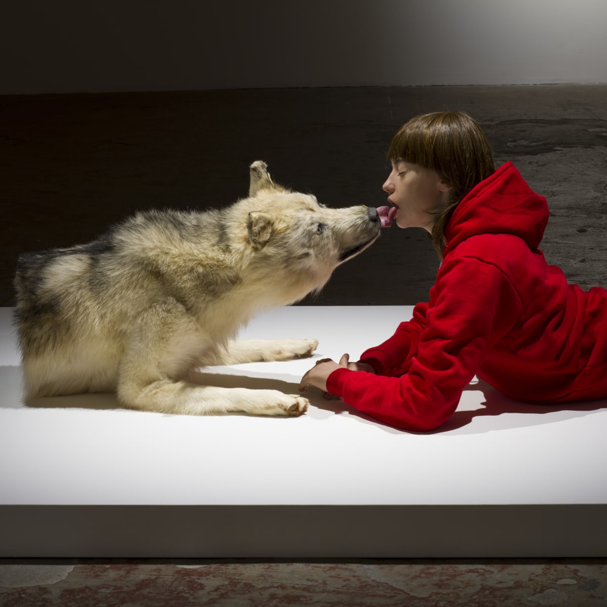 Piece at the Hyperrealism exhibit at MNBAQ. 