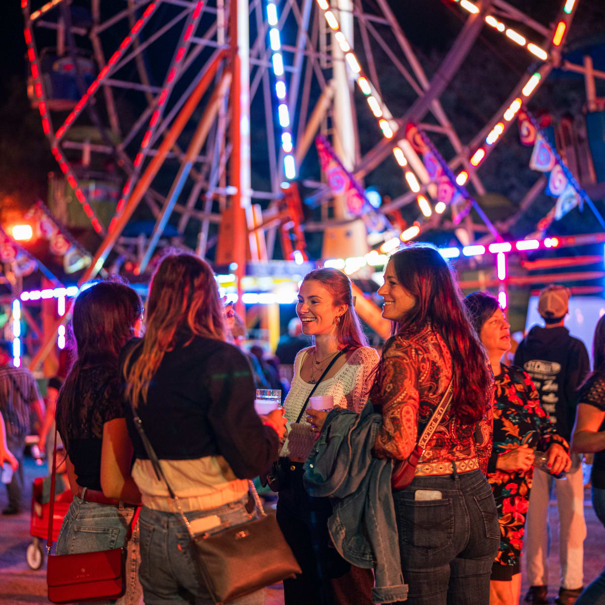Friends at the Oktoberfest de Repentigny.