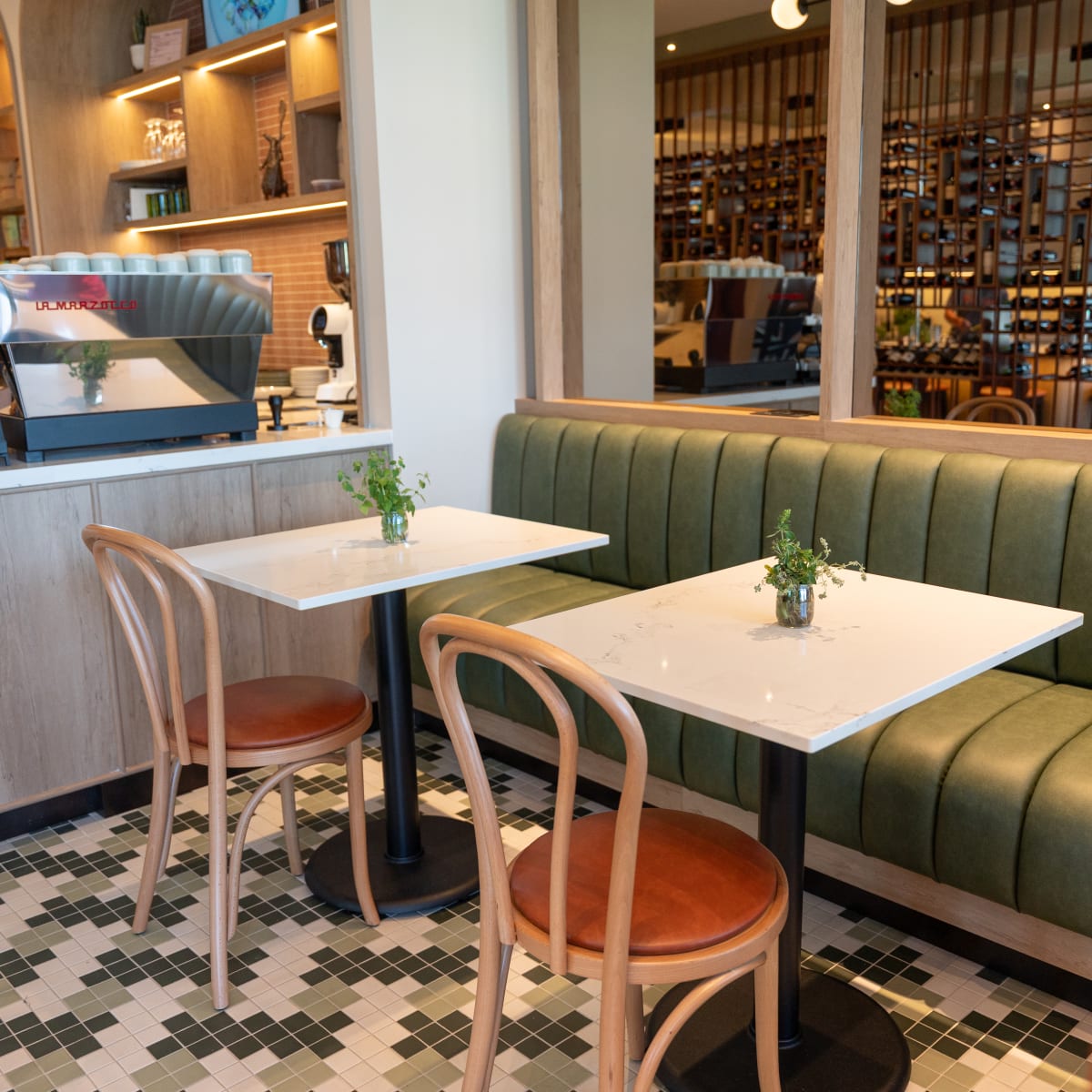 Decoration at restaurant Ratatouille.