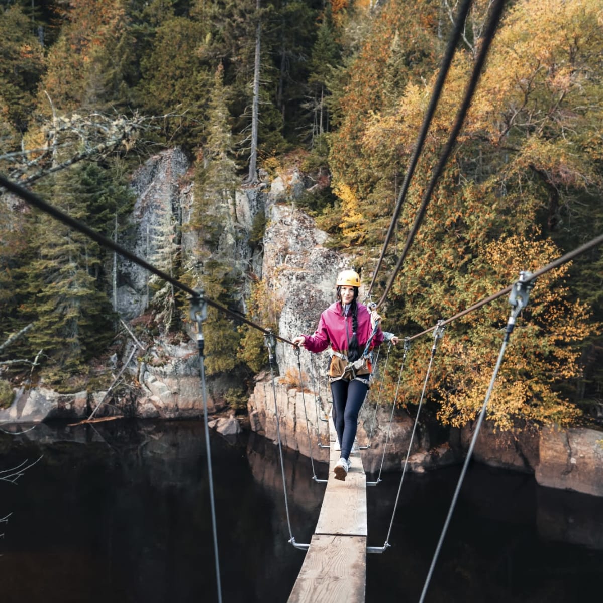 Via ferrata.